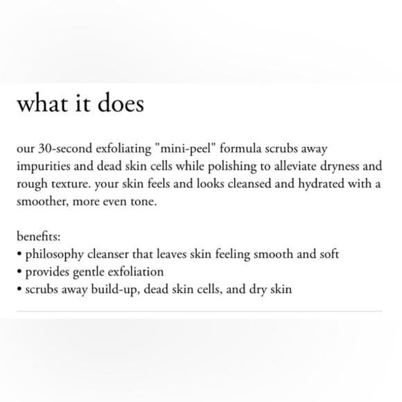 $46 NEW! PHILOSOPHY The Microdelivery Exfoliating facial Wash - Picture 3 of 4